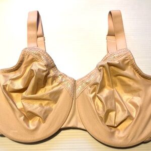 WACOAL Bra Style # 855213 Perfect Primer Full Figure Underwire Sz 34H Beige